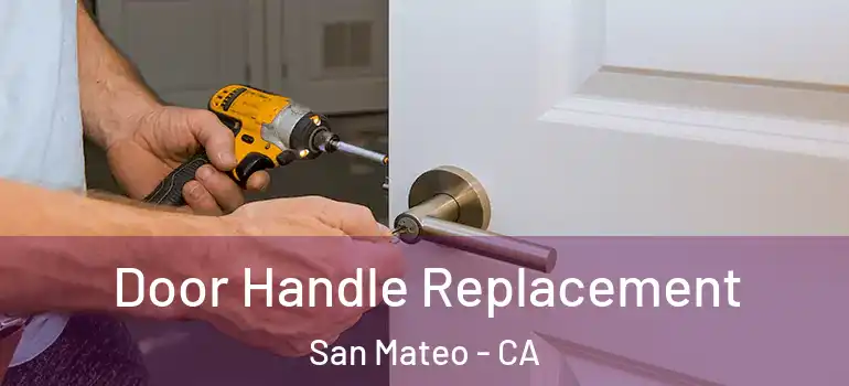  Door Handle Replacement San Mateo - CA