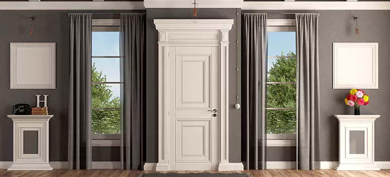 Removable Center Door Mullion in San Mateo, CA