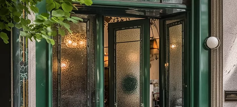 Frosted Pantry Door in San Mateo, CA