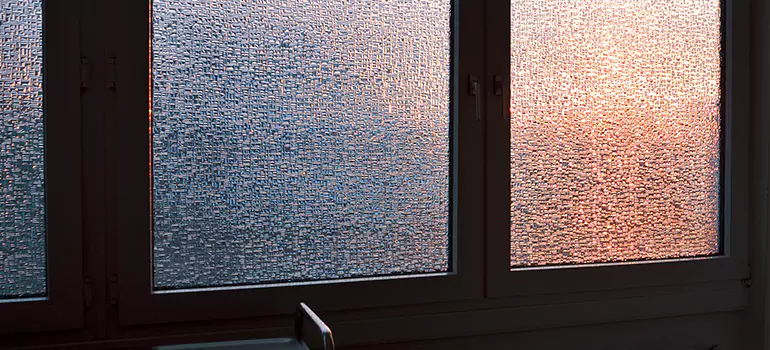 Frosted Glass Window Replacement in San Mateo, CA