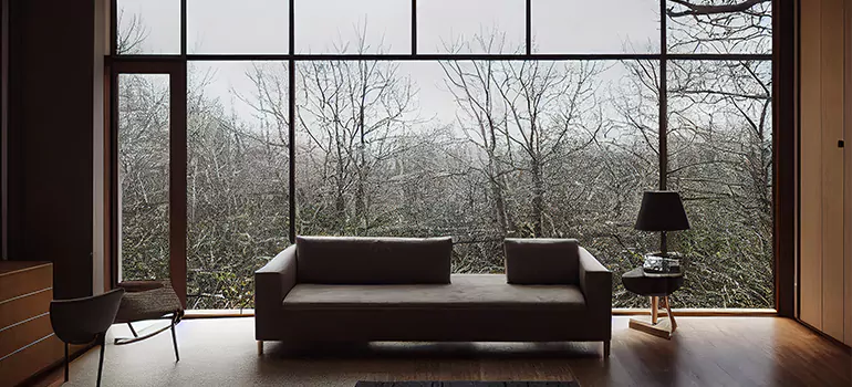 Casement Picture Window in San Mateo, CA
