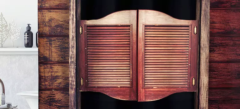 Installing Saloon Door Hinges in San Mateo, CA
