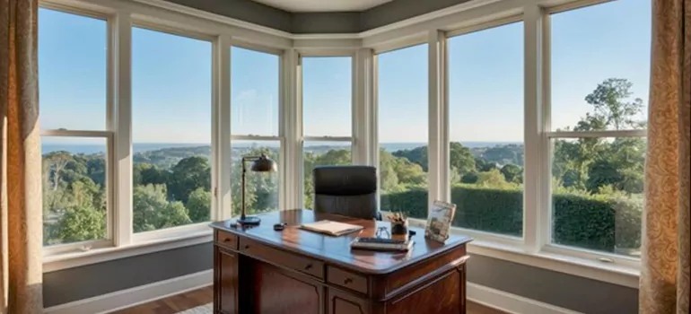 Residential Bow Window Installation in San Mateo, CA