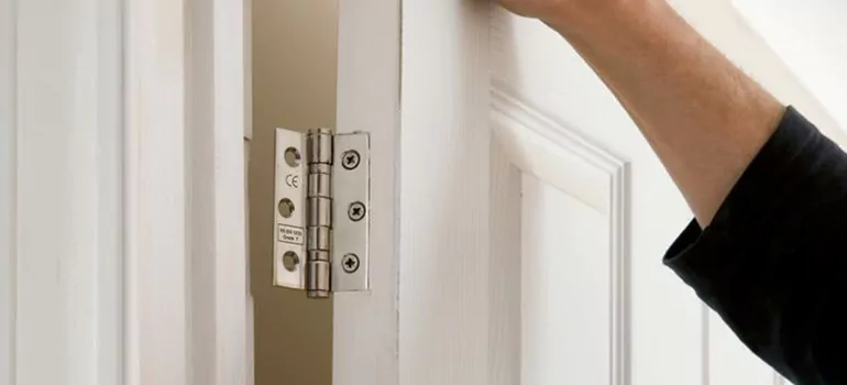 Bathroom Stall Door Hinge Repair in San Mateo, CA