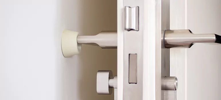 Half Moon Door Stop Installation in San Mateo, CA