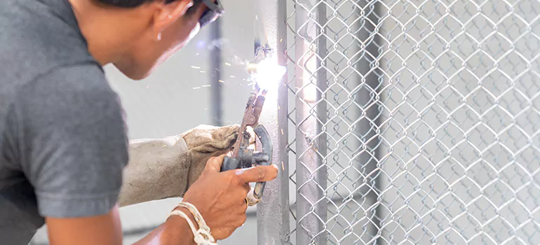 Commercial Mesh Door Repair in San Mateo, CA