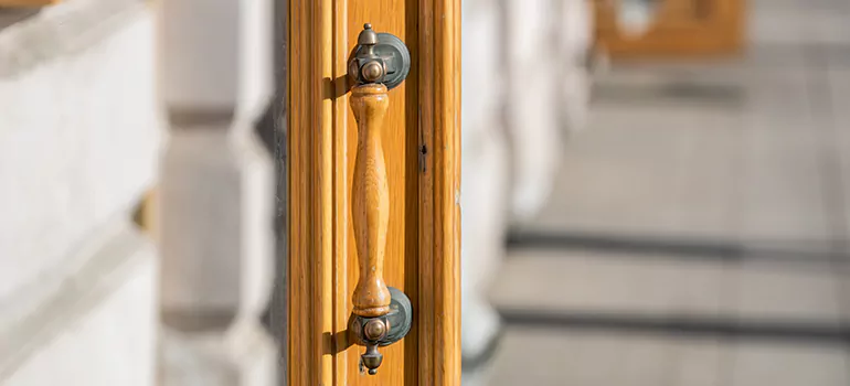 Wooden Pull Bar Installation in San Mateo, CA