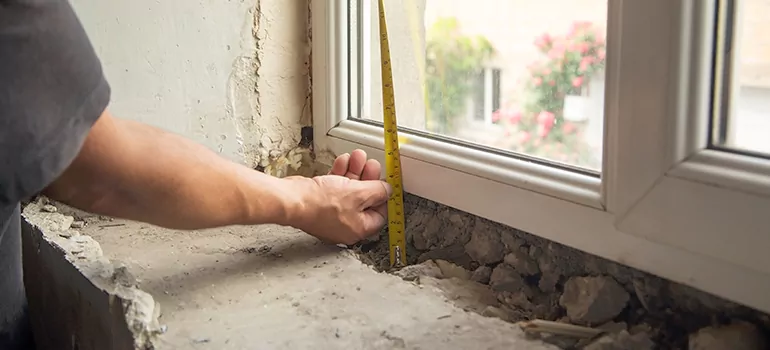 Window Sill Without Apron in San Mateo, CA