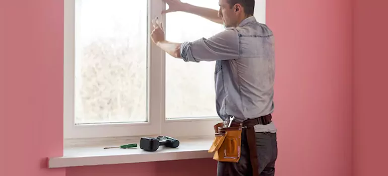 Old Window Handle Replacement in San Mateo, CA