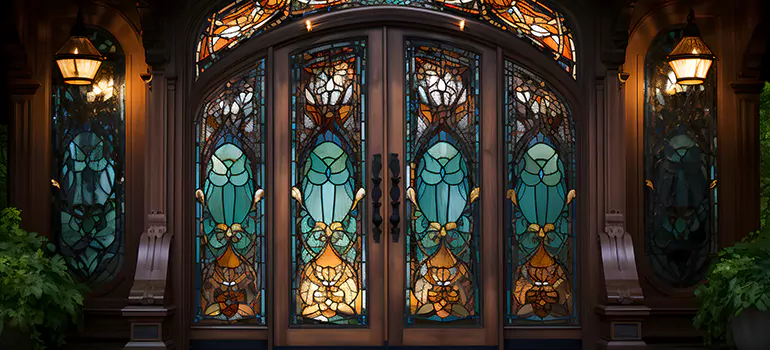 Wrought Iron Storm Door in San Mateo, CA
