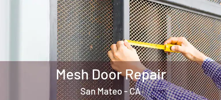  Mesh Door Repair San Mateo - CA